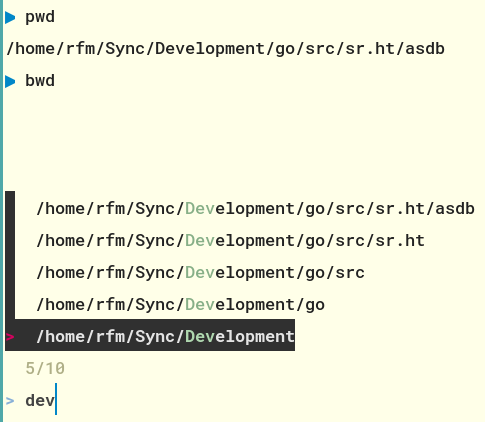 fuzzy-jumping backward