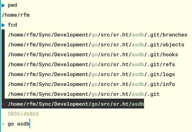 fuzzy-jumping forward