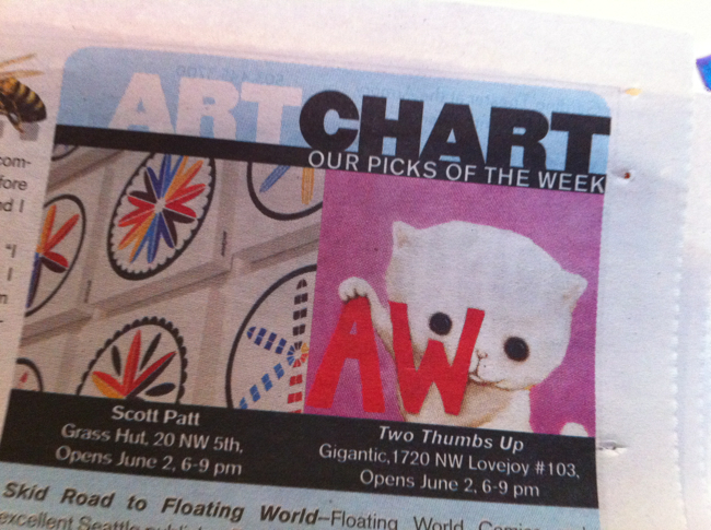 We're on top of The Mercury's weekly pick list!