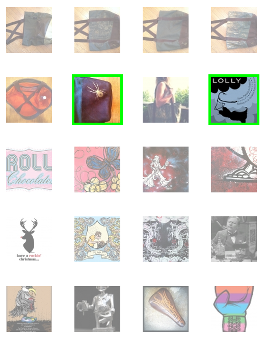 Admin home page image editing on larger screens.