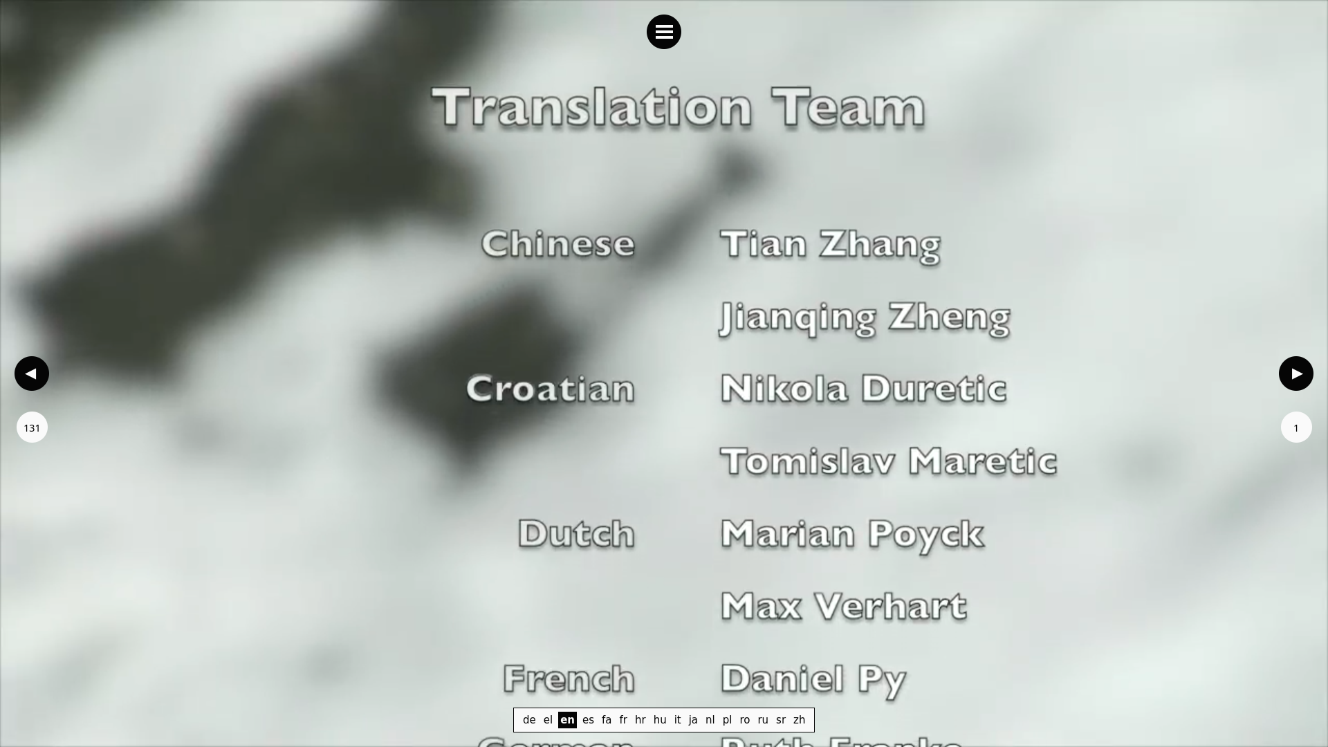 closing credits sequence